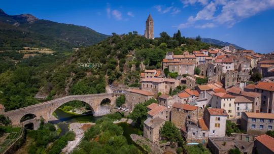 Classé parmi les plus beaux villages de France - Olargues (34)