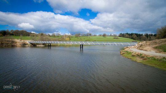 Passerelle de Haute Vilaine à St M'Hervé (35)